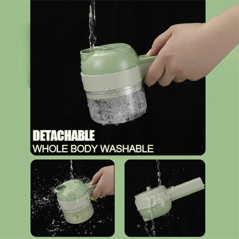 Picadora manual eléctrica 4 en 1 | sty