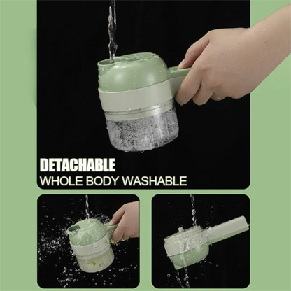 Picadora manual eléctrica 4 en 1 | sty