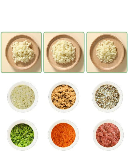 Picadora manual eléctrica 4 en 1 | sty